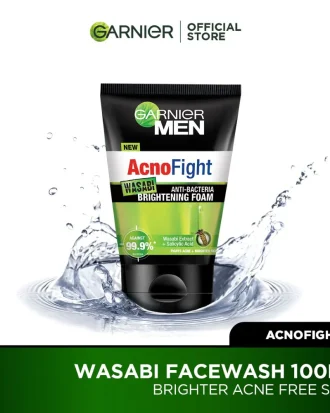 Garnier - Wasabi Men Face Wash - 100ml
