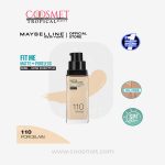 Maybelline - Fit Me Matte + Poreless Liquid Foundation SPF 22 - 110