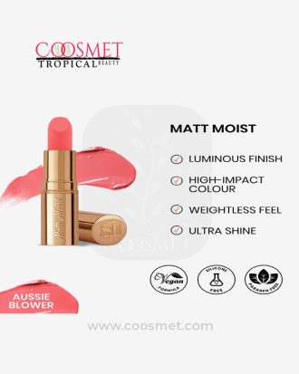 ST London - Matt Moist Long-Lasting Lipstick - Aussie Blower
