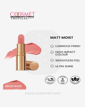 ST London - Matt Moist Long-Lasting Lipstick - Spice Nude