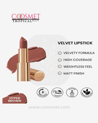 ST London - Velvet Ultra Matt Lipstick - Hyper Brown