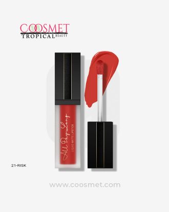BBA By Suleman - All Day Long Liquid Matte Lipstick - 21 Risk