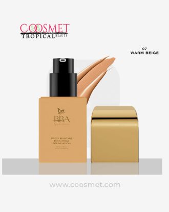 BBA By Suleman - Sweat Resistant Foundation - 07 Warm Beige