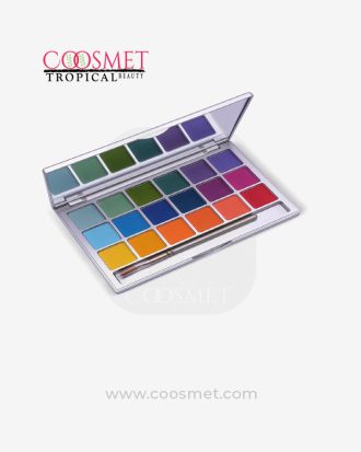 Kryolan - Variety Eyeshadow Palette - 18 Colors V2 Bright