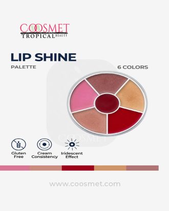 Kryolan - Lip Shine Palette - 6 Colors