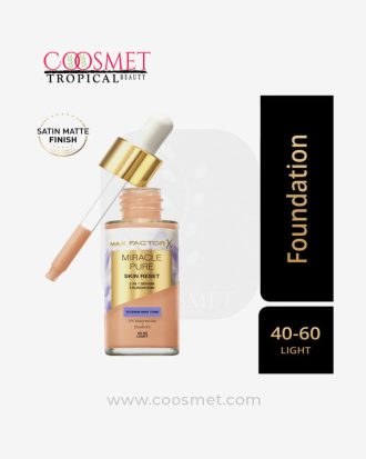 Max Factor - Miracle Pure Skin Reset Foundation - 40-60 light